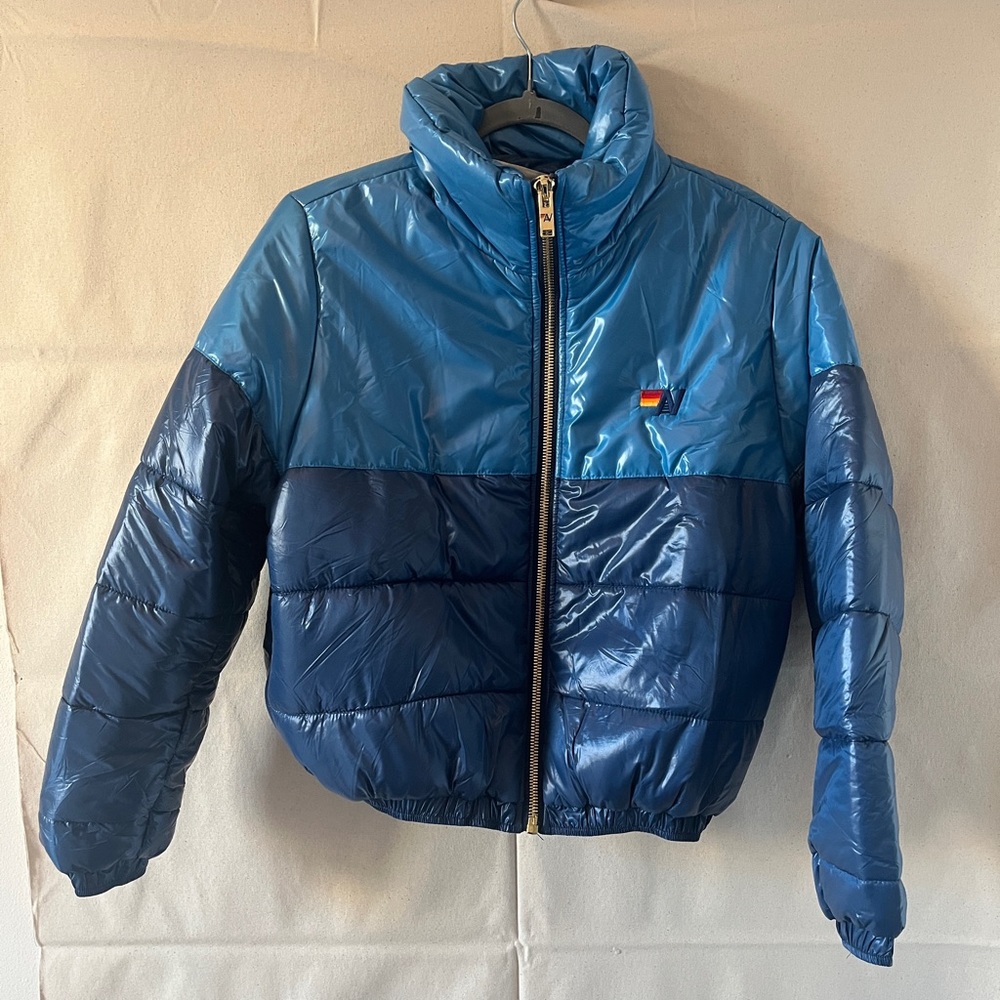 Aviator nation puff jacket